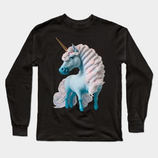 Cotton Candy Unicorn Long Sleeve T-Shirt